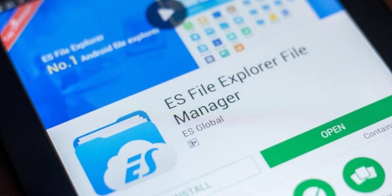 Ostrzegaj o używaniu ES File Explorer Ostrzegaj o używaniu ES File Explorer