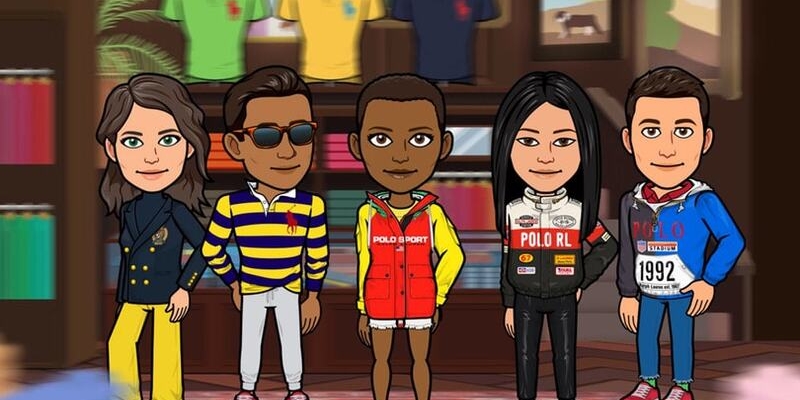 Bitmoji się przebiera