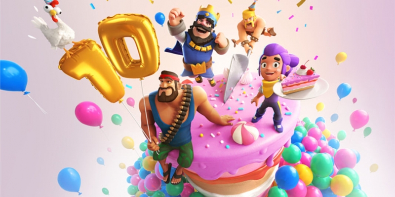 Clash Royale świętuje 10 lat twórców