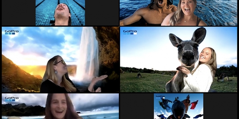 Wirtualne tła i filtry podczas wideokonferencji z ZOOM