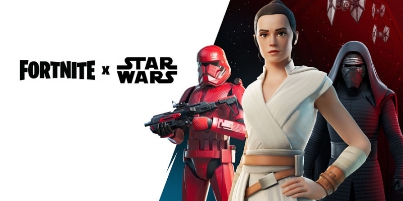 Epic Fortnite feiert Star Wars