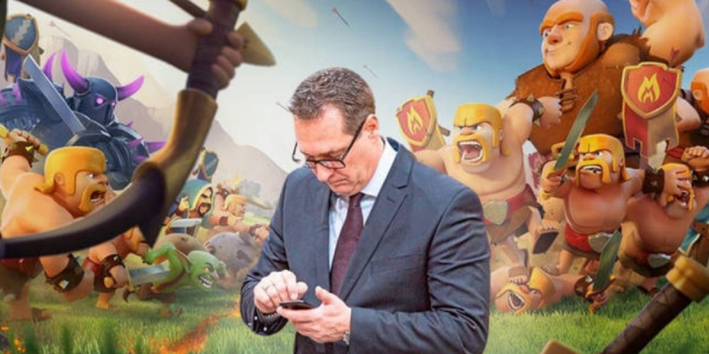 Polityk wydaje tysiące euro ze swojej partii w Clash of Clans