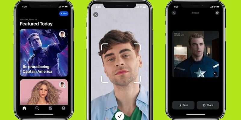 Reface staje się jednym z hitów lata